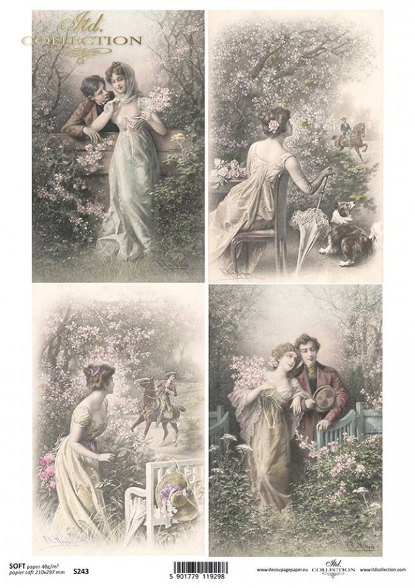 papír pro decoupage Soft S0243