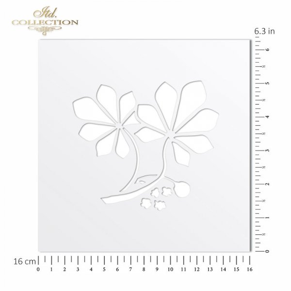 .шаблон для скрапбукинга 16x16 cм ST0173B