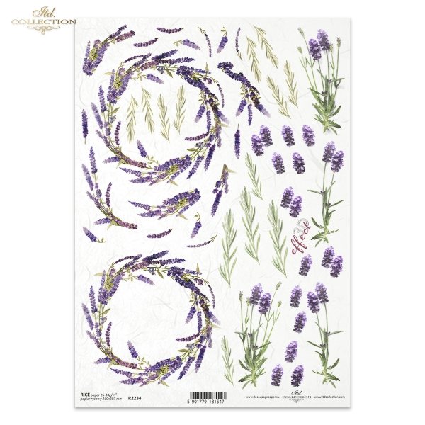 lawenda, lawendowy, lawendowe, wieniec z lawendy, lato, ogród, łąka, kwiaty 3D, 3D efekt, lavender, lavender wreath, summer, garden, meadow, 3D flowers, 3D effect, Lavendel, Lavendelkranz, Sommer, Garten, Wiese, 3D-Blumen, 3D-Effekt