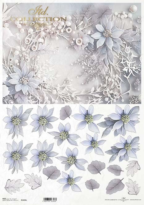 Winter Bouquet - zimowy bukiet, kwiaty, kolaże, bukiety, wieńce*winter bouquet, flowers, collages, bouquets, wreaths*Winter Bouquet, Blumen, Collagen, Sträuße, Kränze*ramo de invierno, flores, collages, ramos, coronas