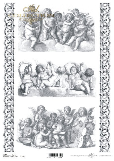 papír pro decoupage Soft S0198