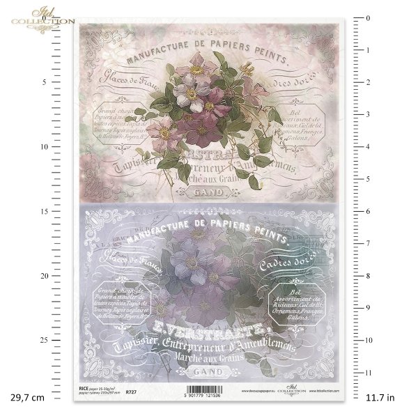 vintage, retro, powojnik, clematis, kwiat, ogród, bukiet, dekor, ornament, napisy w stylu retro, R727, clematis, flower, garden, bouquet, decoration, ornament, retro lettering, Blume, Garten, Strauß, Dekoration, Ornament, Retro-Schriftzug, clemátide, flor