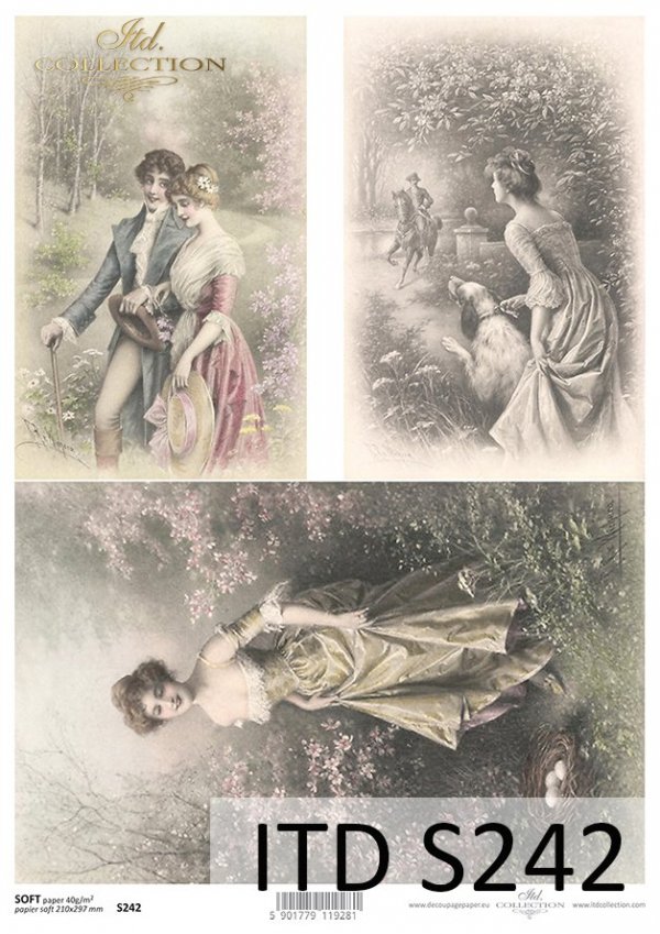 papír pro decoupage Soft S0242