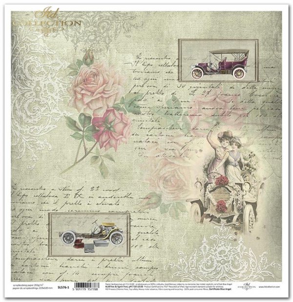 samochody retro, napisy, ozdobne wici*retro cars, inscriptions, decorative threads*Retro-Autos, Schriftzüge, Zierfäden*coches retro, letras, hilos decorativos