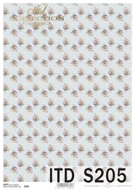 papír pro decoupage Soft S0205