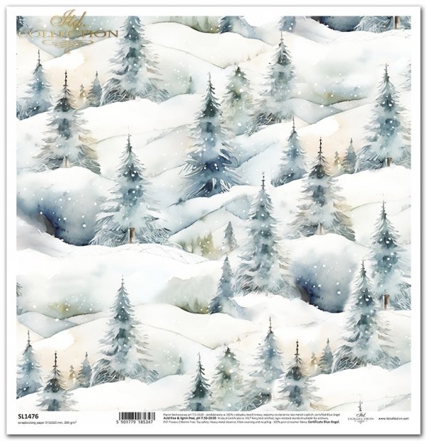widoczek, krajobraz, choinki*view, landscape, Christmas trees*Aussicht, Landschaft, Weihnachtsbäume*vista, paisaje, árboles de Navidad