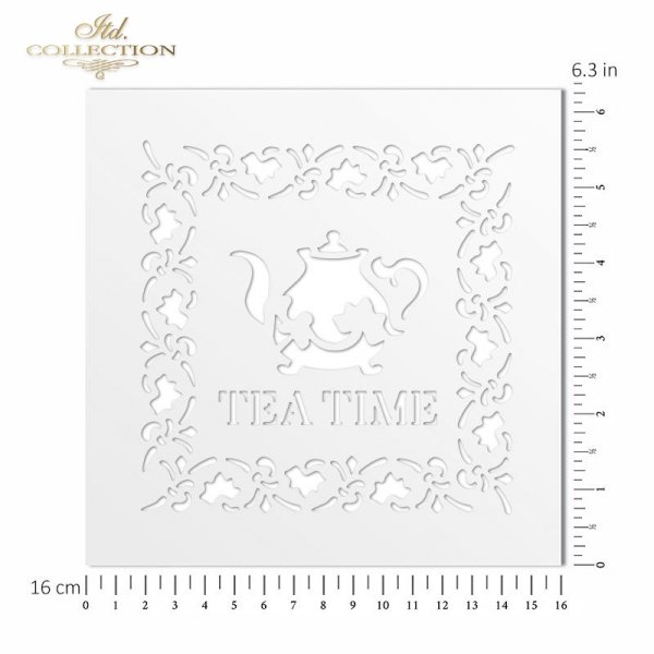 ST0065 - tea time, dekory, szlaczki, ornamenty