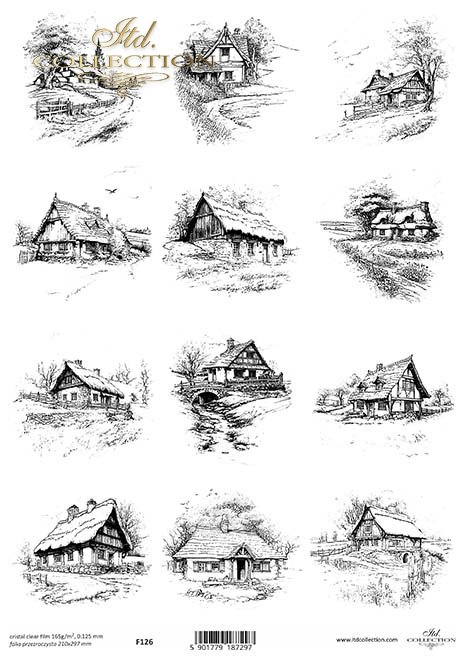 domki, chatki*cottages, chalets*Hütten, Chalets*casas rurales, chalets