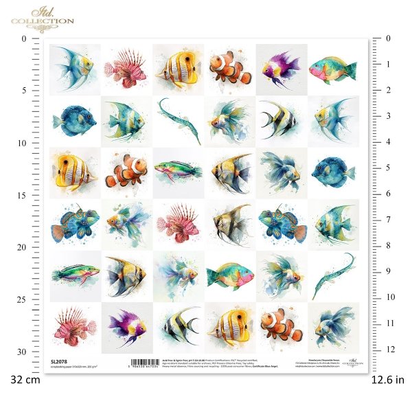 Papier für Scrapbooking SL2078