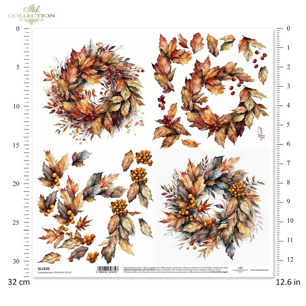 jesienne wianki*autumn wreaths*Herbstgirlanden*guirnaldas de otoño