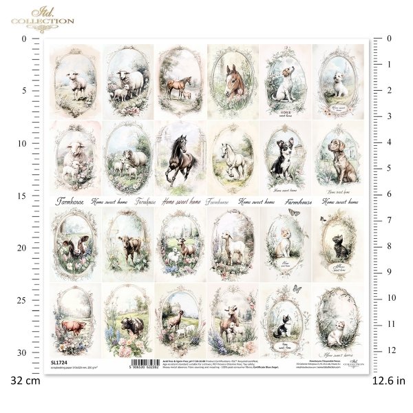 Papier für Scrapbooking SL1724