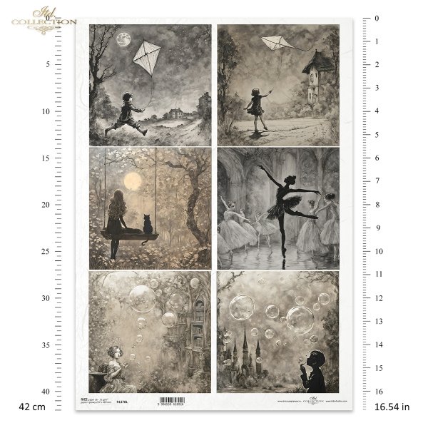 mystery, children, boy, girl, kites in the wind, swing, moon, dreams, ballroom, ballet, ballerinas, balloons, soap bubbles, ephemerality, imagination, Schwarz-Weiß, Geheimnis, Kinder, Junge, Mädchen, Drachen im Wind, Schaukel