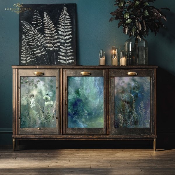 Papier morwowy decoupage FPA3026 seria „The Elven Valley” – Dolina elfów * Mulberry decoupage paper FPA3026 „The Elven Valley” * Maulbeerpapier für Decoupage FPA3026 – Das Elfental * Papel decoupage morera FPA3026 „El Valle de los Elfos”