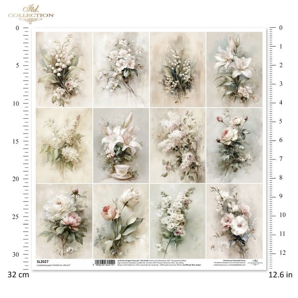 Papier für Scrapbooking SL2027
