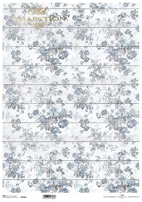 Reispapier A3 für Decoupage R0838L