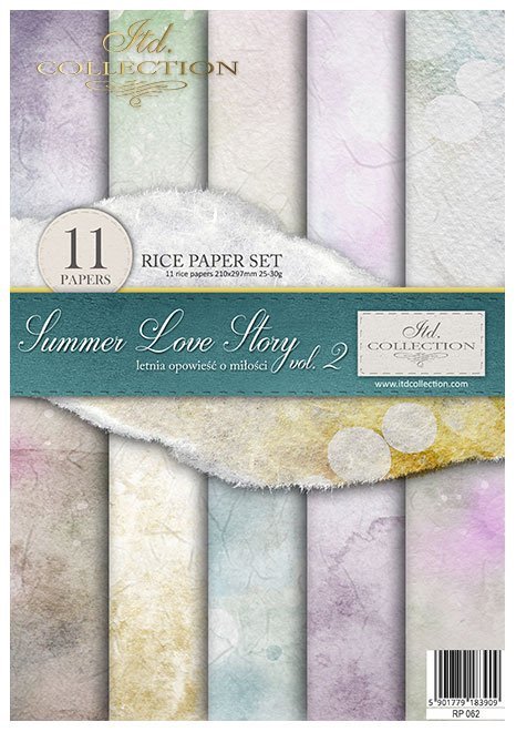 Summer Love Story - akwarelowe tła*watercolour backgrounds