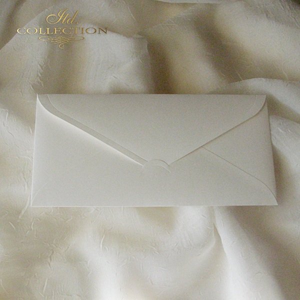Envelope KP06.10 110x220 DL naturally white