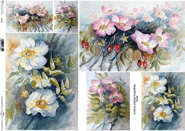 Papier Decoupagepapier zeitgenössische Malerei*Бумага Декупаж современной живописи*Papel Decoupage pintura contemporánea