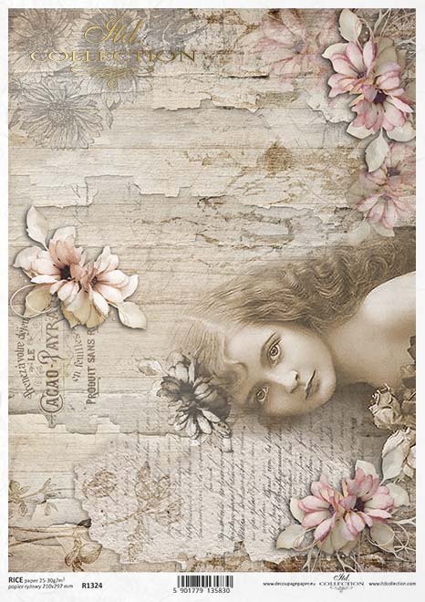 Papel decoupage vintage