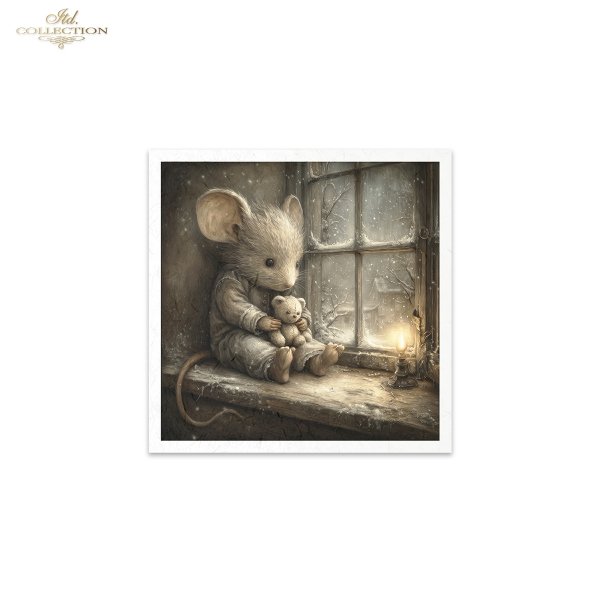 Mouse World - Świat Myszek - Myszki, ilustracje bajkowe, baśniowy las, przytulne, domowe scenki*mice, fairy tale illustrations, fairy tale forest, cosy, homely scenes