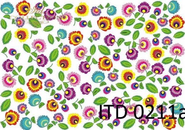 Decoupage paper ITD D0211M