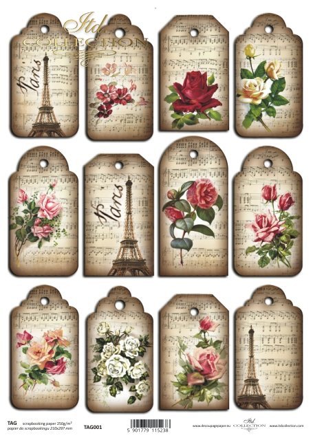 Tags, frames to scrapbooking TAG0001