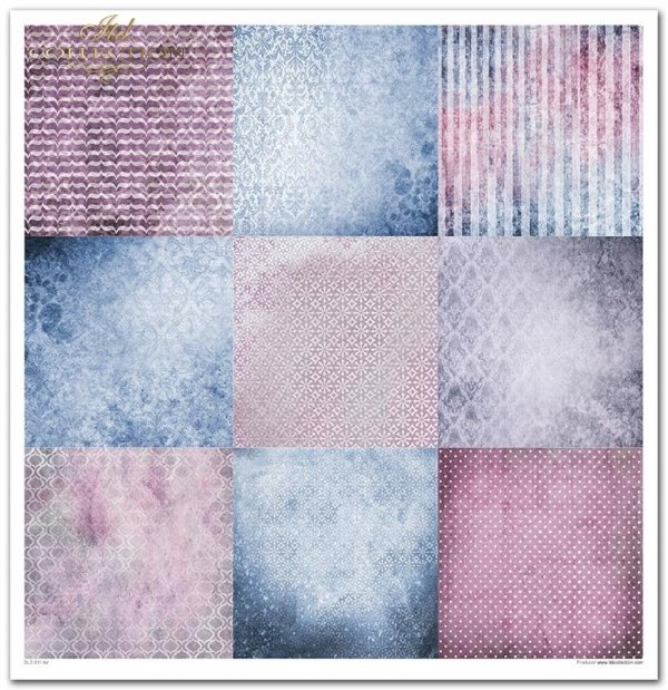 Scrapbooking papers SLS-011 ''Four elements-Air'' ---- DISCOUNTED PRODUCT