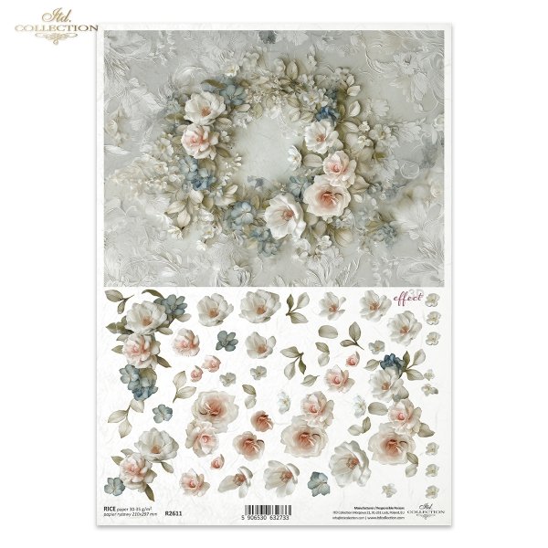 kwiaty 3D 3D flowers 3D-Blumen Flores 3D