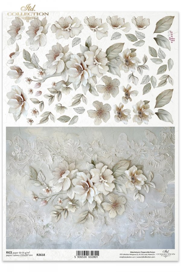 kwiaty 3D 3D flowers 3D-Blumen Flores 3D