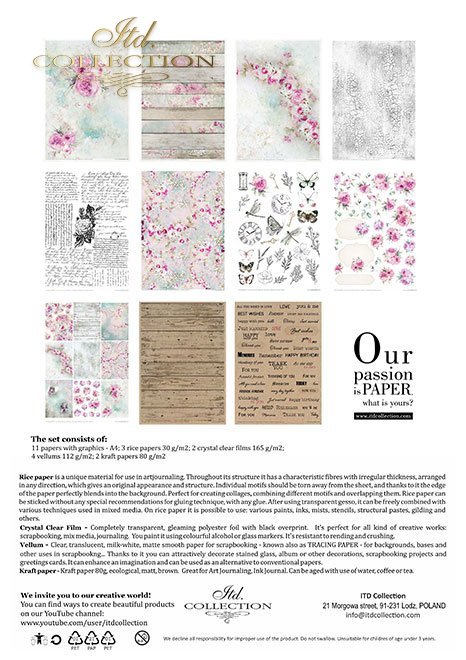 Creative Set MS014 Shabby Chic for Spring