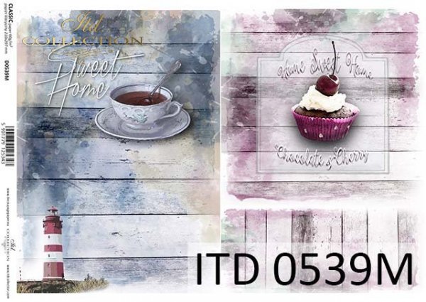 Decoupage paper ITD D0539M