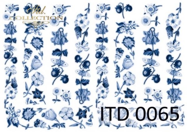 Decoupage paper ITD D0065M