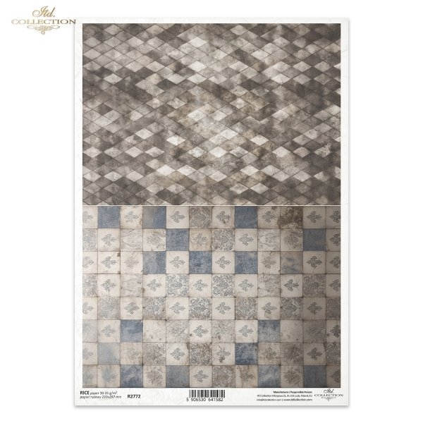 Wzór, tekstura, kafelki, diamenty, geometryczny, vintage, retro, grunge, stary styl, ozdobny*Pattern, texture, tiles, diamonds, geometric, vintage, retro, grunge, old style, ornamental