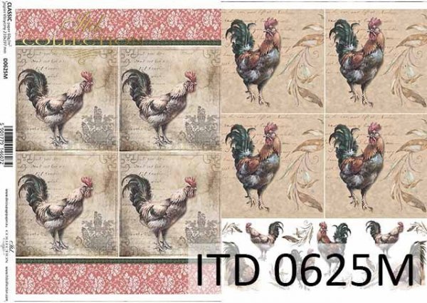 Decoupage paper ITD D0625M