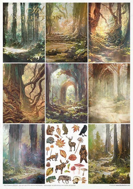 Creative Set MS039 Mysterious Forest