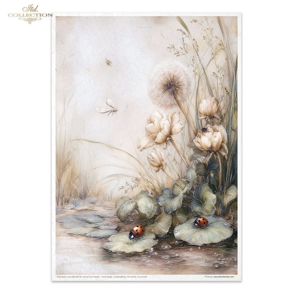 Mouse World - Spring Journey - myszki, sielanka, akwarela, retro, las, natura* Mouse World - Spring Journey - mice, idyll, watercolour, retro, forest, nature