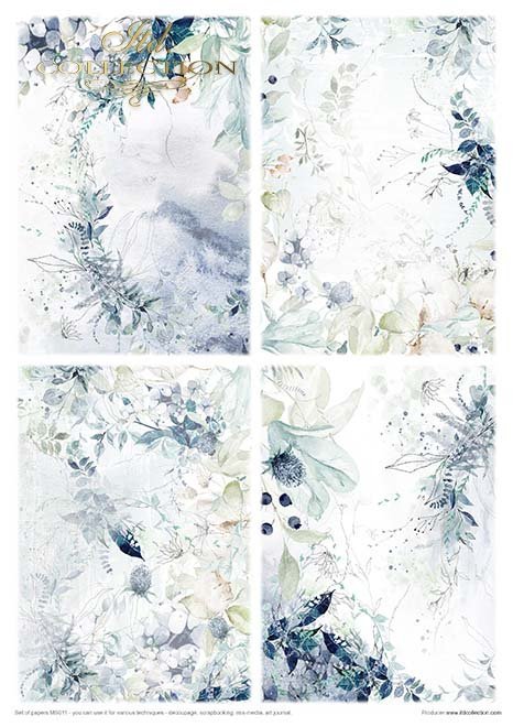 Creative Set MS011 The world of ice porcelain