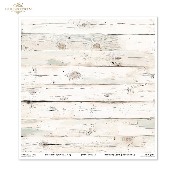 Scrapbooking papers SLS-089 Floral Shabby Chic
