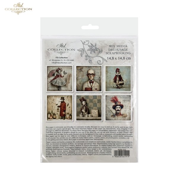 Rice paper set RSM222