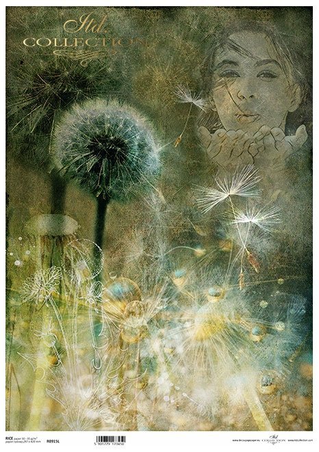  twarz kobiety, rośliny, mniszek* female face, plants, dandelion* Weibliches Gesicht, Pflanzen, Löwenzahn* rostro femenino, plantas, diente de león