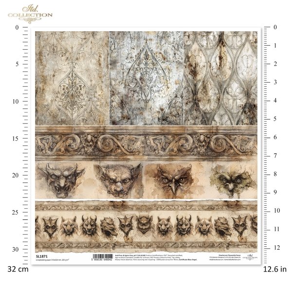 Papel para álbumes de recortes SL1871