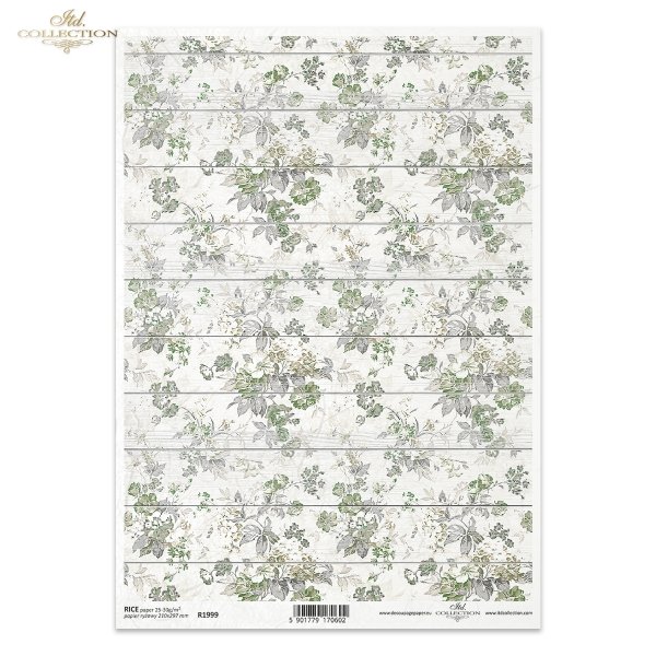 motyw tapetowy, kwiaty, kwiatowe tło, deska, deski, drewno, drewniane, kwiatki w odcieniach zieleni na deskach, shabby chic, wallpaper motif, flowers, floral background, board, boards, wood, wooden, flowers in shades of green on boards