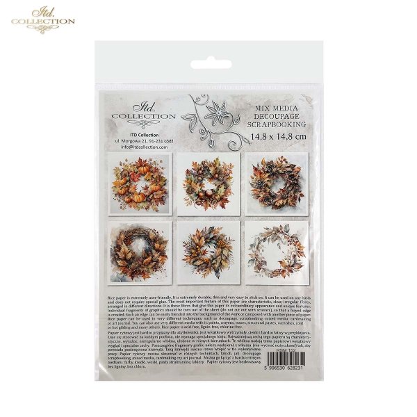 conjunto de papeles de arroz RSM152