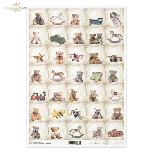 Kalendarz adwentowy, retro, zabawki, misie, szmaciane lalki, konie na biegunach, drewniane, pluszaki, przytulanki, prezenty, podarunki, Vintage Advent Calendar, retro, toys, teddy bears, rag dolls, rocking horses, wooden, teddy bears