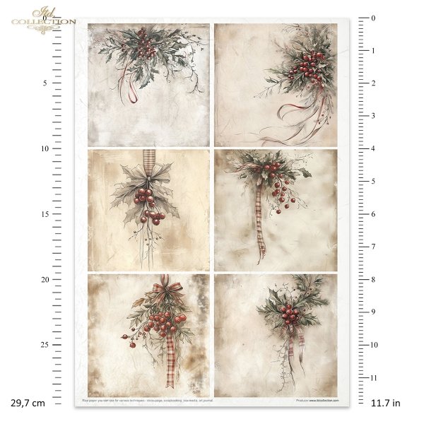 Conjunto Creativo RP090 Winter's Tale in red
