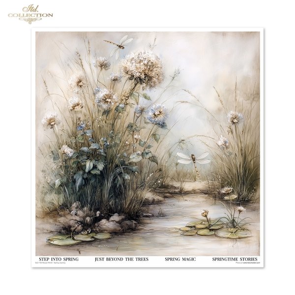 Myszki, sielanka, akwarela, retro, las, natura*Mice, idyll, watercolour, retro, forest, nature*Mäuse, Idylle, Aquarell, Retro, Wald, Natur*Ratones, idilio, acuarela, retro, bosque, naturaleza