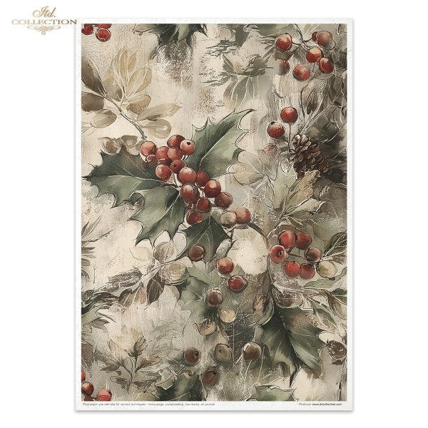 Conjunto Creativo RP090 Winter's Tale in red