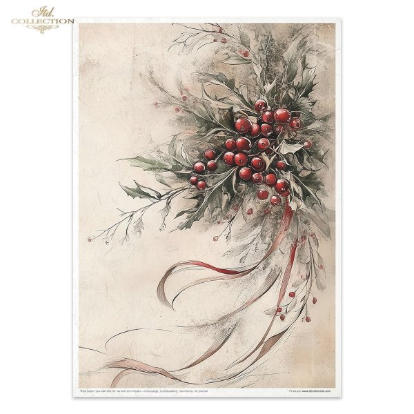 Conjunto Creativo RP090 Winter's Tale in red