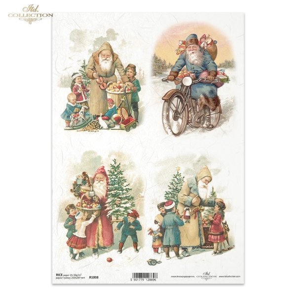 Vintage, retro, Boże Narodzenie, święta, gwiazdka, Święty Mikołaj, Dziadek Mróz, prezenty, podarunki, Mikołaj, dzieci, Santa Claus, Christmas, holidays, Grandpa Frost, presents, gifts, children, Weihnachten, Ferien, Stern