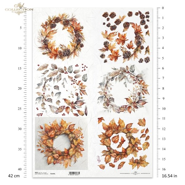 jesienne wianki*autumn wreaths*Herbstgirlanden*guirnaldas de otoño